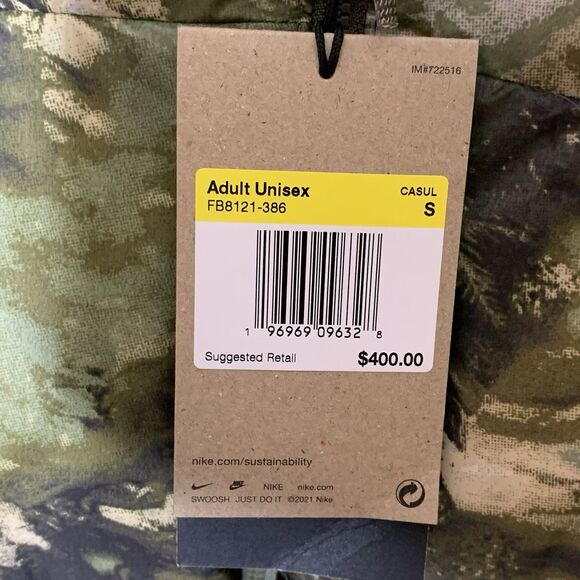 Sz S Nike ACG Lunar Lake Therma Fit ADV Puffer Jacket Oil Green FB8121-386 - Picture 5 of 13